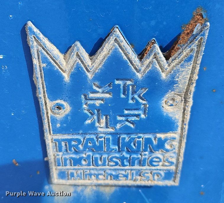 image for item DP0855 1999 Trail King TK70SA-462 drop deck trailer