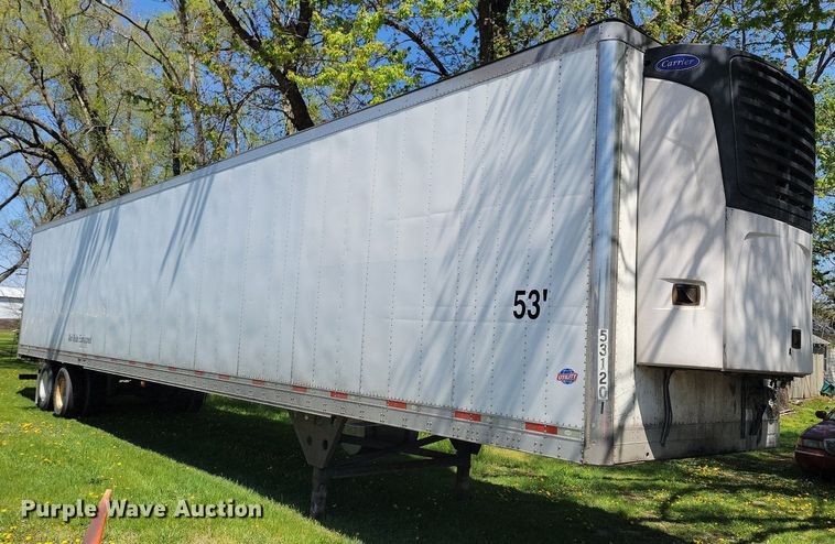 image for item DR4282 2012 Utility refrigerated van trailer