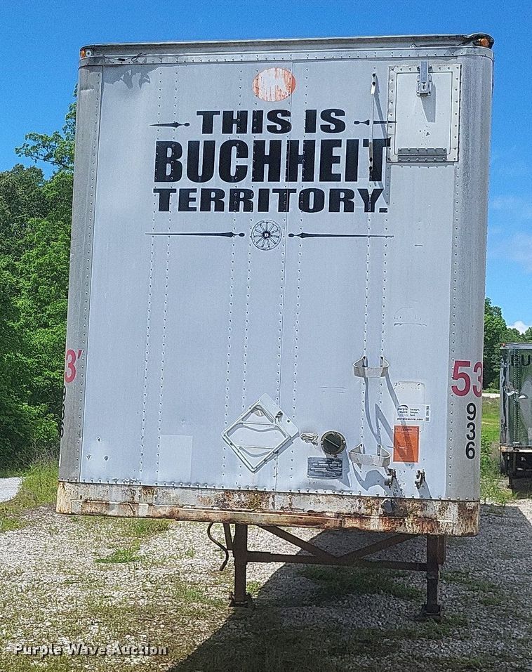 image for item DR4768 1998 Great Dane  7411TJW0A dry van trailer