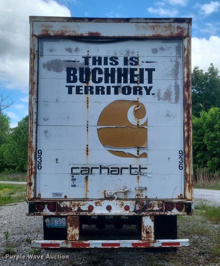 image for item DR4768 1998 Great Dane  7411TJW0A dry van trailer