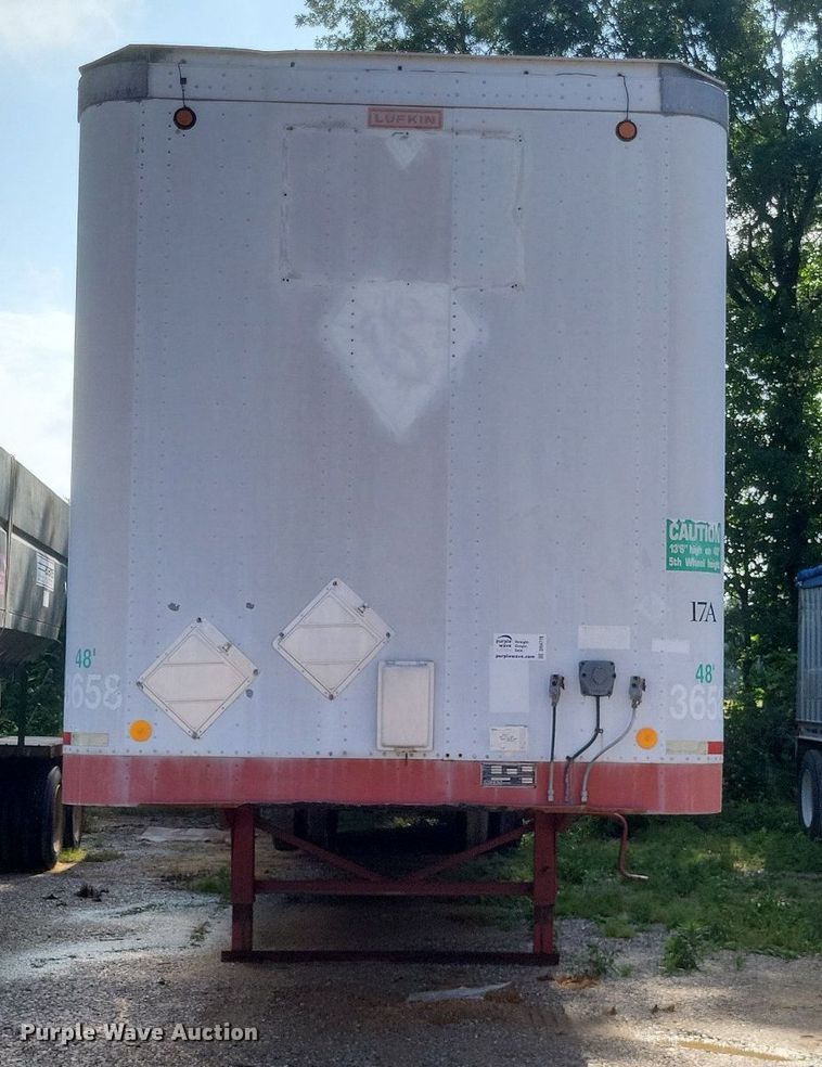 image for item DR4770 1989 Lufkin TFY-1PST dry van trailer