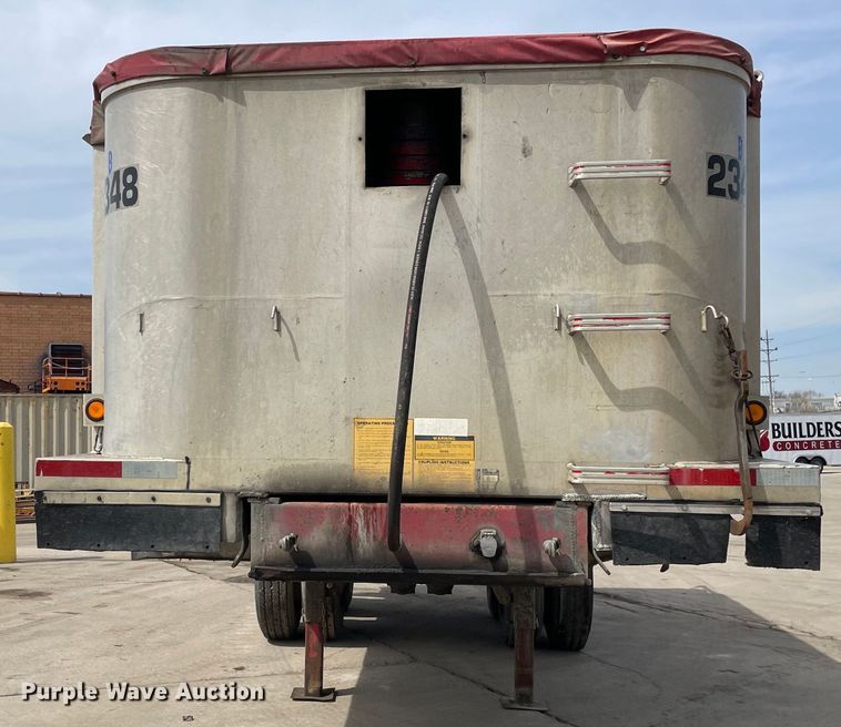 image for item DS5466 1987 Dorsey end dump trailer