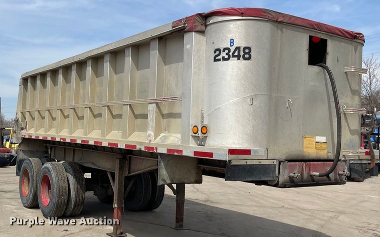 image for item DS5466 1987 Dorsey end dump trailer