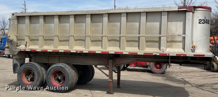 image for item DS5466 1987 Dorsey end dump trailer