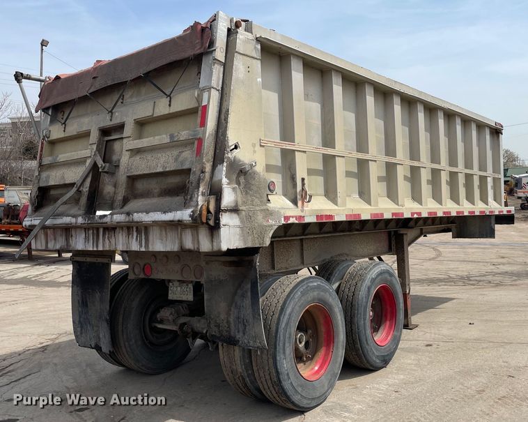 image for item DS5466 1987 Dorsey end dump trailer