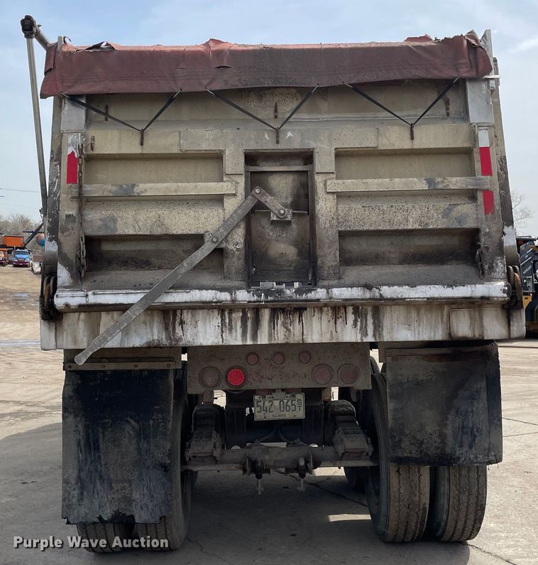 image for item DS5466 1987 Dorsey end dump trailer