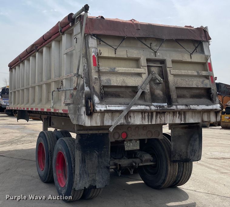 image for item DS5466 1987 Dorsey end dump trailer
