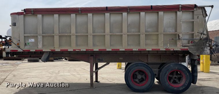 image for item DS5466 1987 Dorsey end dump trailer