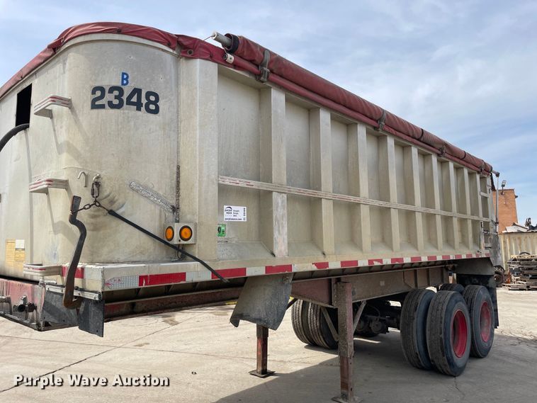 image for item DS5466 1987 Dorsey end dump trailer