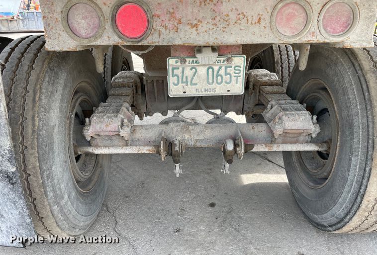 image for item DS5466 1987 Dorsey end dump trailer