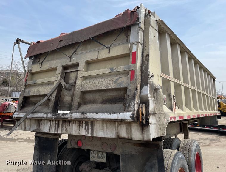 image for item DS5466 1987 Dorsey end dump trailer