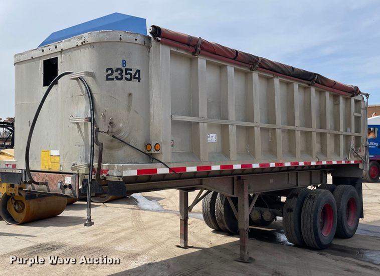 image for item DS5471 1987 Dorsey end dump trailer