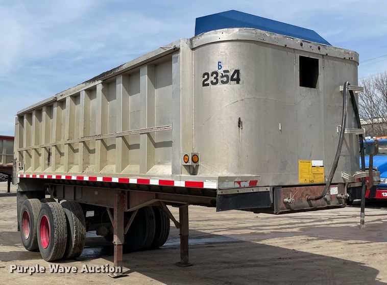 image for item DS5471 1987 Dorsey end dump trailer