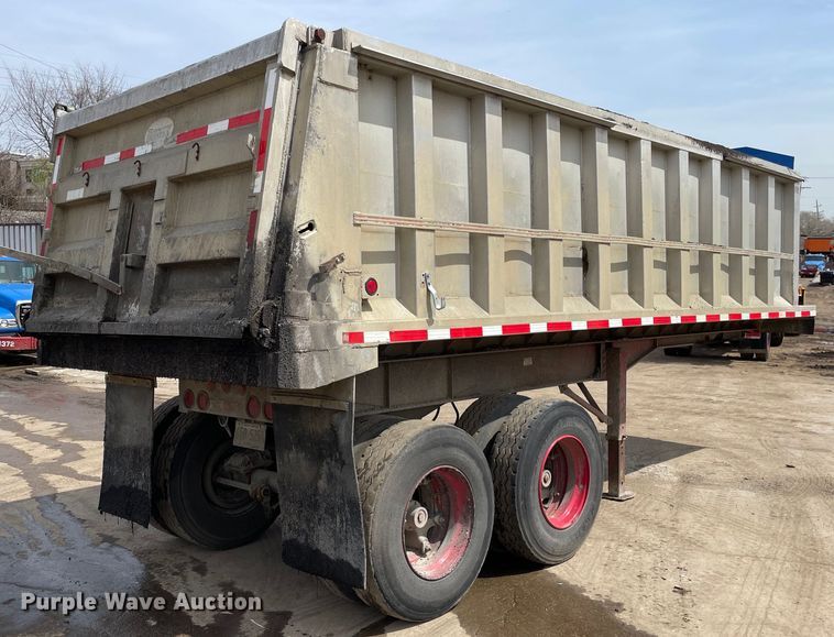 image for item DS5471 1987 Dorsey end dump trailer