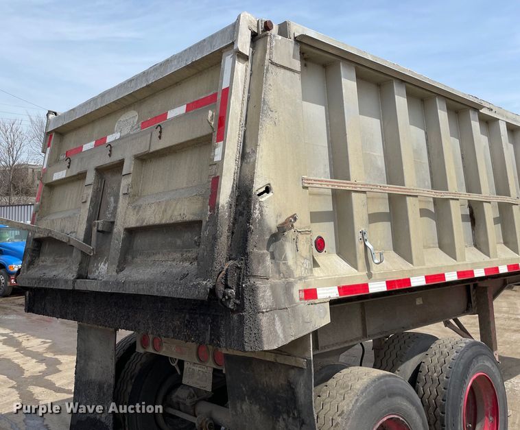 image for item DS5471 1987 Dorsey end dump trailer