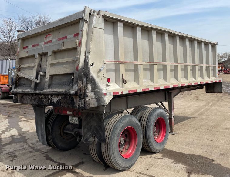 image for item DS5472 1987 Dorsey  end dump trailer