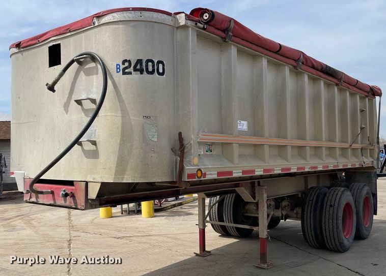 image for item DS5474 1990 Palmer  end dump trailer