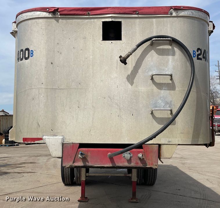 image for item DS5474 1990 Palmer  end dump trailer