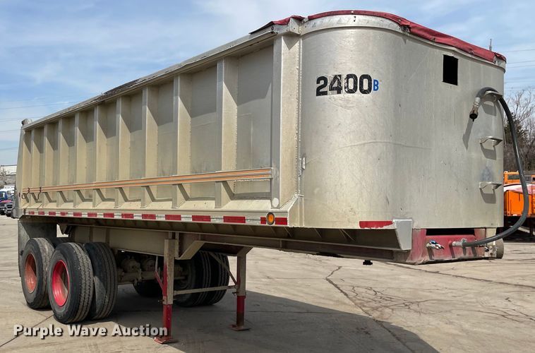 image for item DS5474 1990 Palmer  end dump trailer