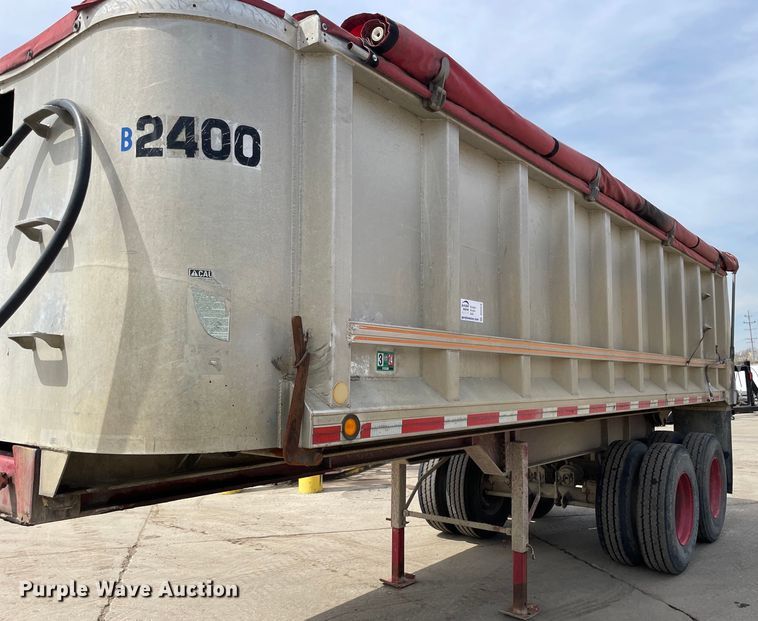 image for item DS5474 1990 Palmer  end dump trailer