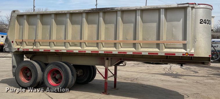 image for item DS5474 1990 Palmer  end dump trailer