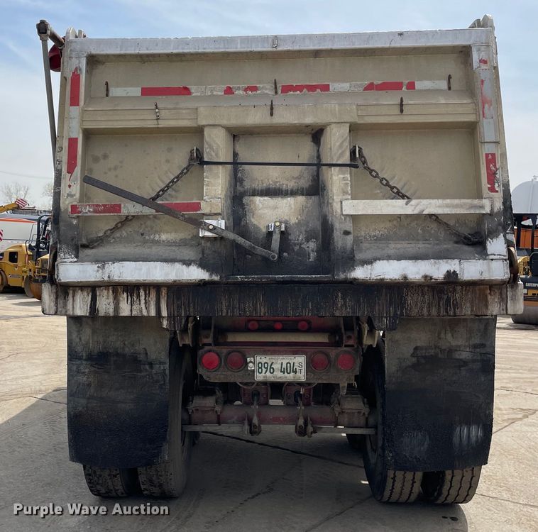 image for item DS5474 1990 Palmer  end dump trailer
