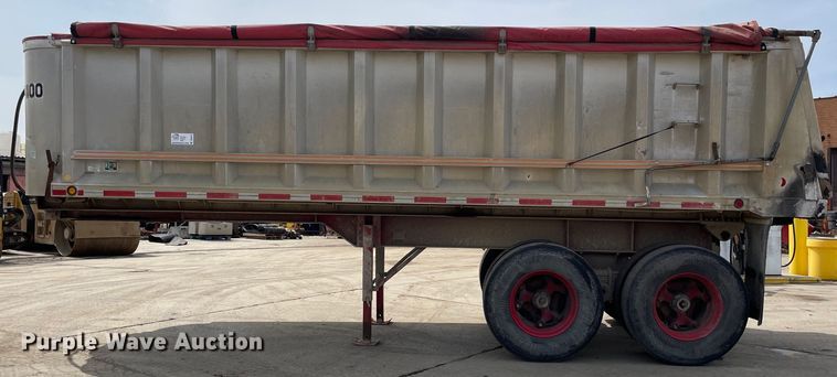 image for item DS5474 1990 Palmer  end dump trailer