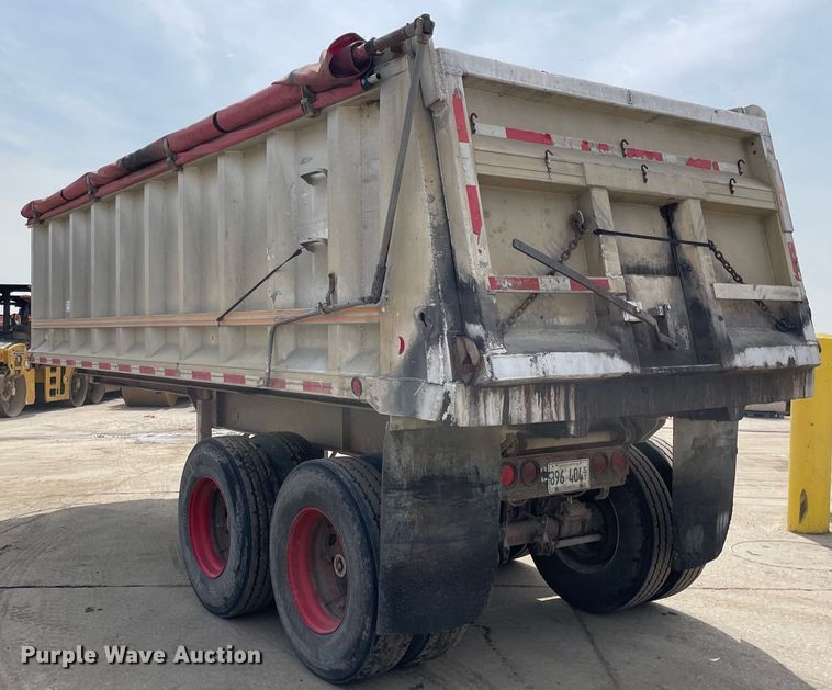 image for item DS5474 1990 Palmer  end dump trailer