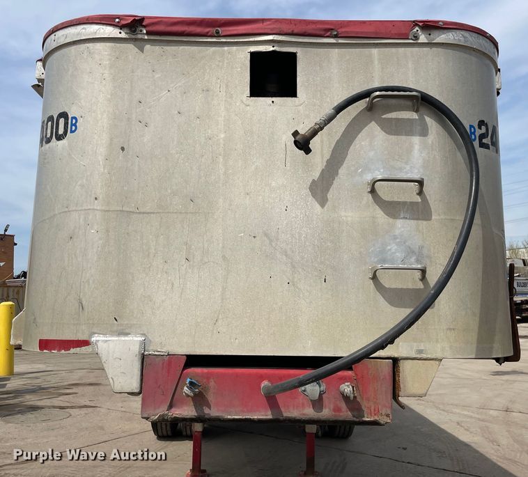 image for item DS5474 1990 Palmer  end dump trailer