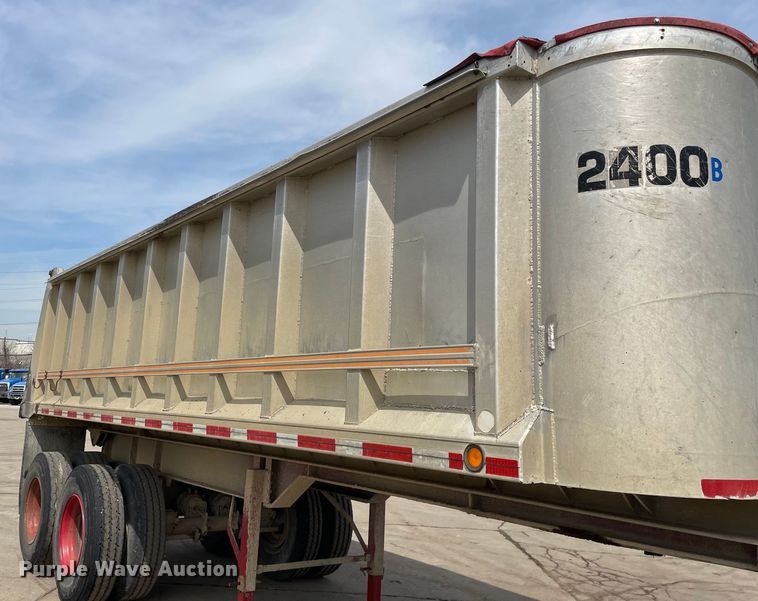 image for item DS5474 1990 Palmer  end dump trailer