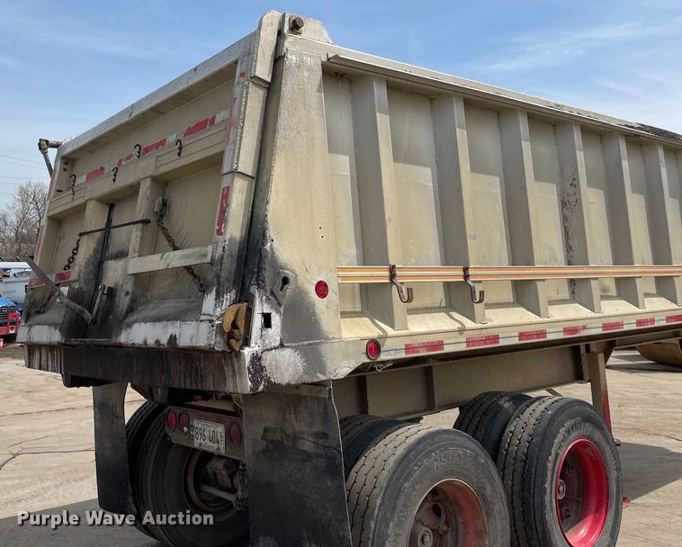 image for item DS5474 1990 Palmer  end dump trailer