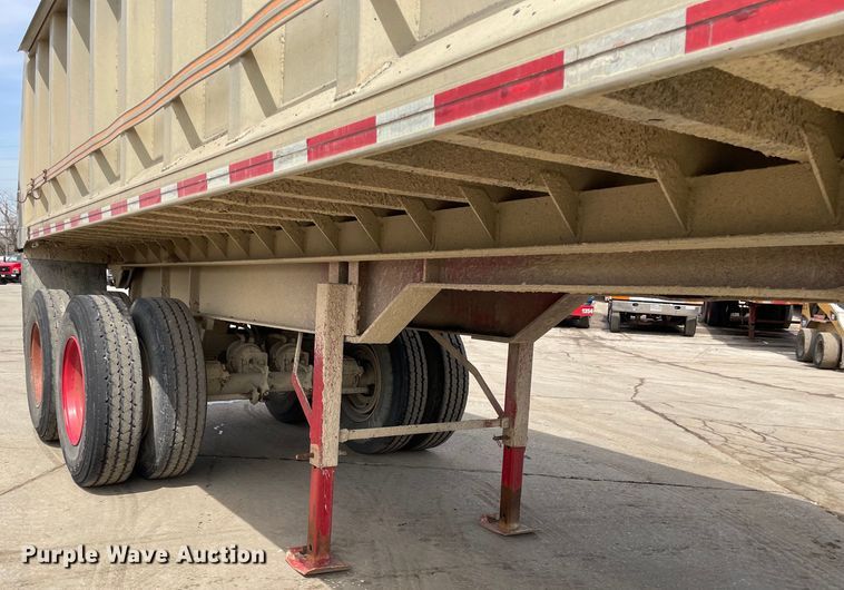 image for item DS5474 1990 Palmer  end dump trailer