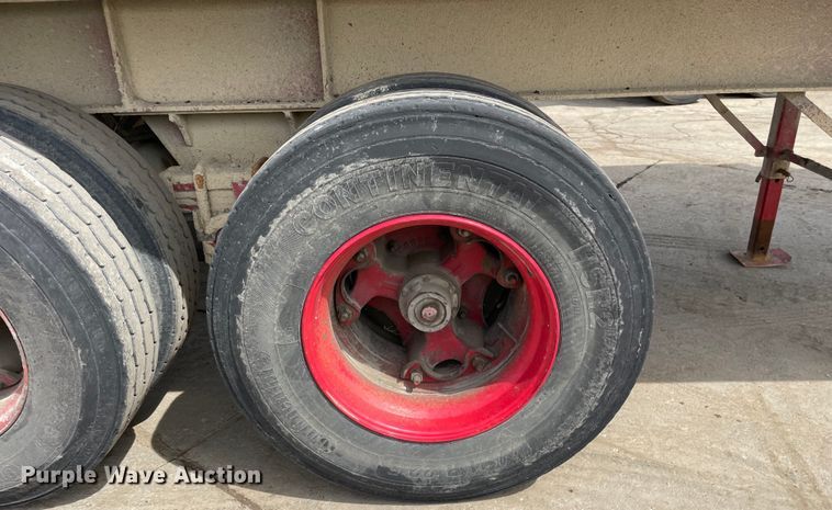 image for item DS5474 1990 Palmer  end dump trailer