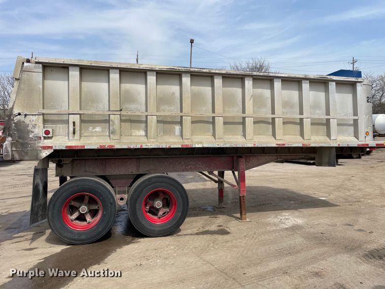 image for item DS5475 1987 Dorsey end dump trailer