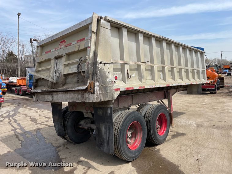image for item DS5475 1987 Dorsey end dump trailer