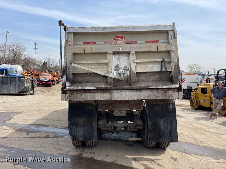image for item DS5475 1987 Dorsey end dump trailer