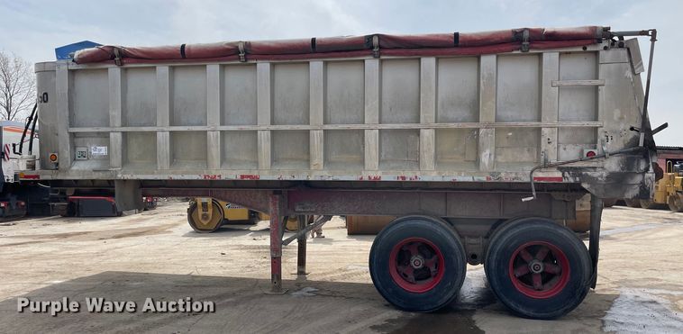 image for item DS5475 1987 Dorsey end dump trailer