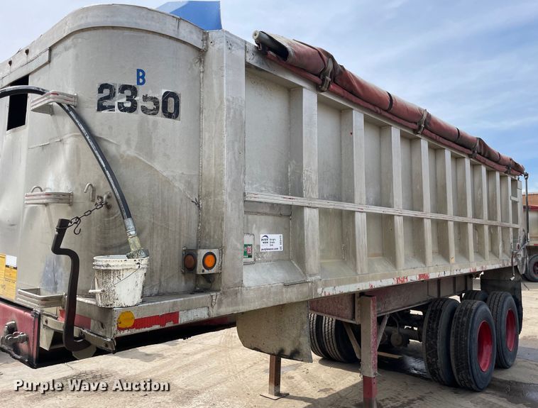 image for item DS5475 1987 Dorsey end dump trailer