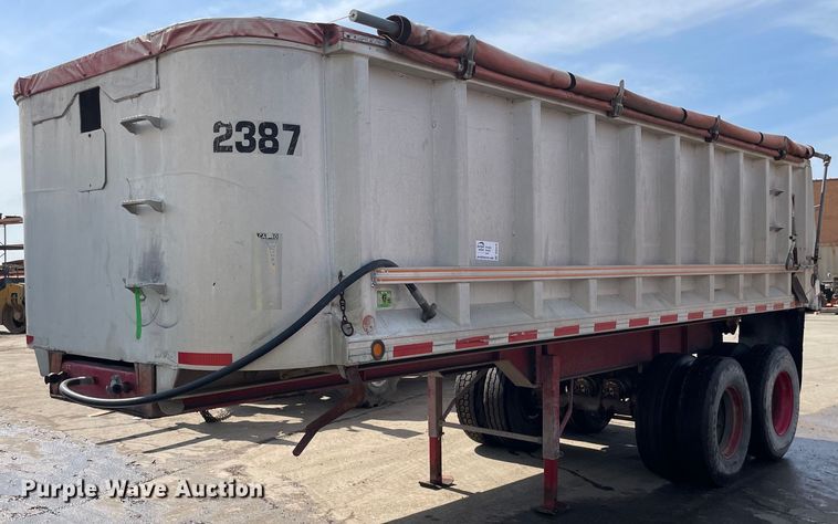image for item DS5476 1990 Palmer  end dump trailer