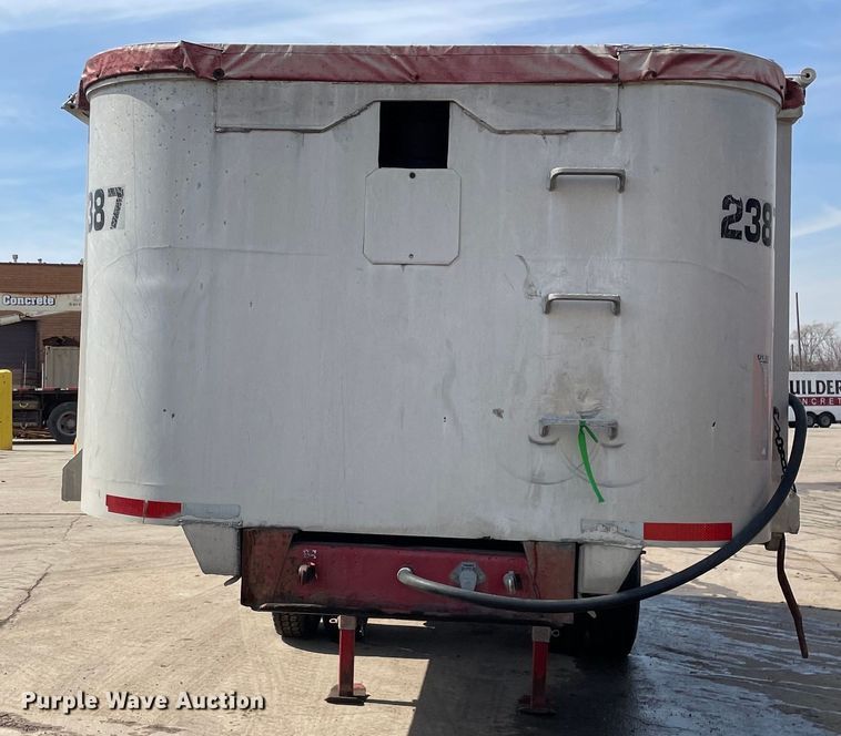 image for item DS5476 1990 Palmer  end dump trailer