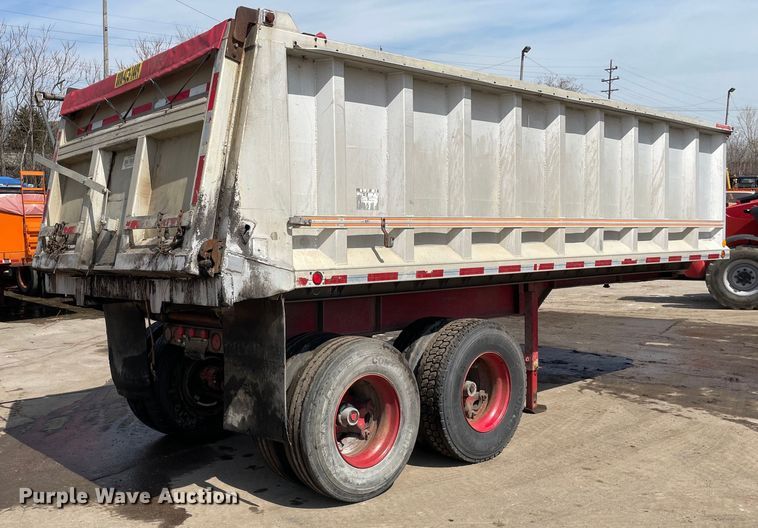 image for item DS5476 1990 Palmer  end dump trailer