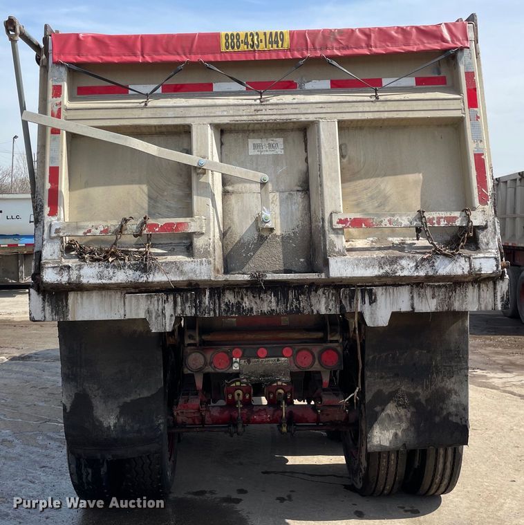 image for item DS5476 1990 Palmer  end dump trailer