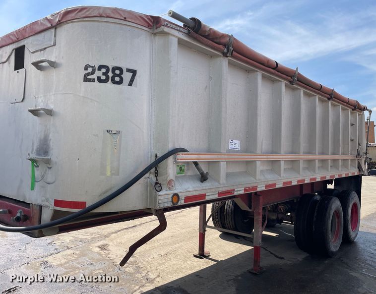 image for item DS5476 1990 Palmer  end dump trailer