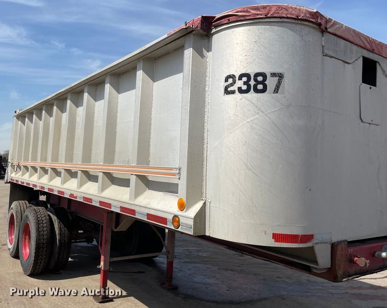 image for item DS5476 1990 Palmer  end dump trailer