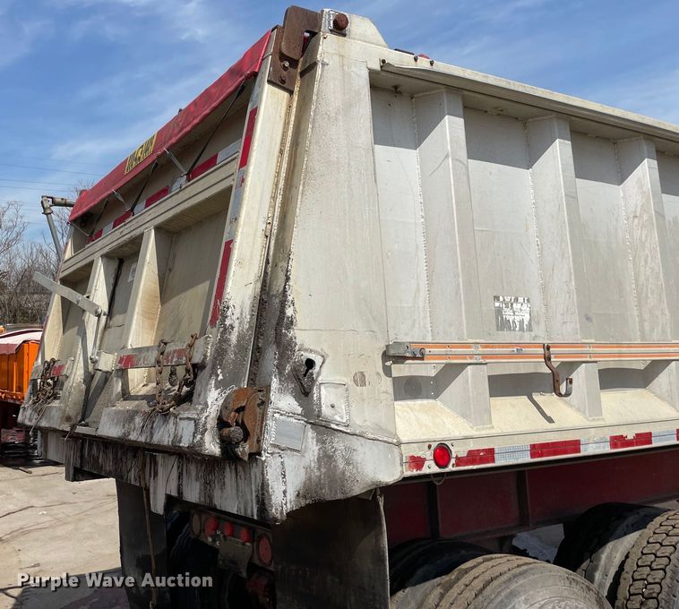 image for item DS5476 1990 Palmer  end dump trailer