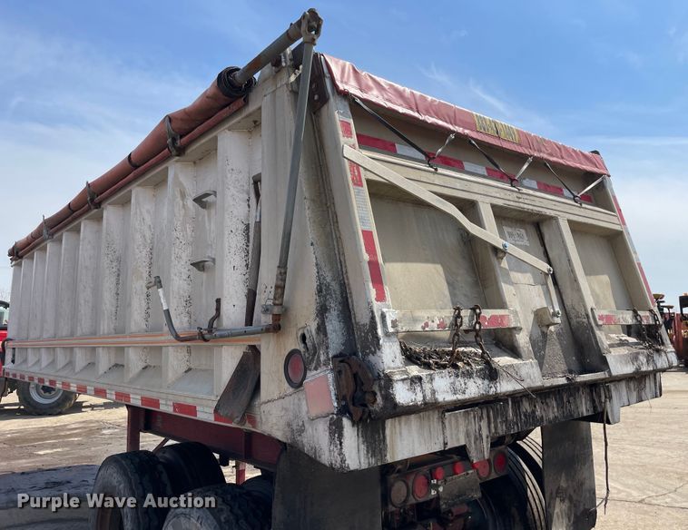 image for item DS5476 1990 Palmer  end dump trailer