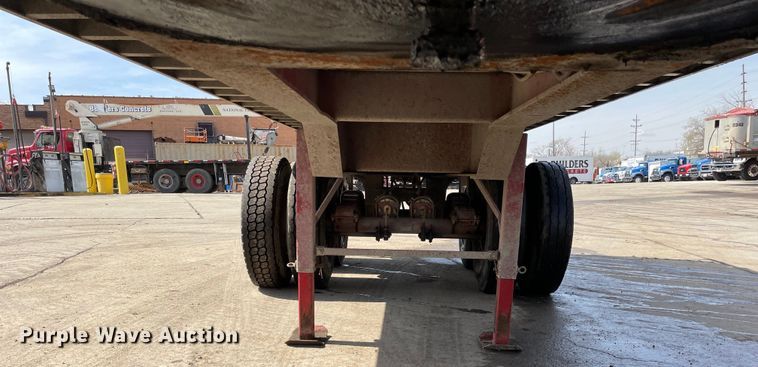 image for item DS5476 1990 Palmer  end dump trailer