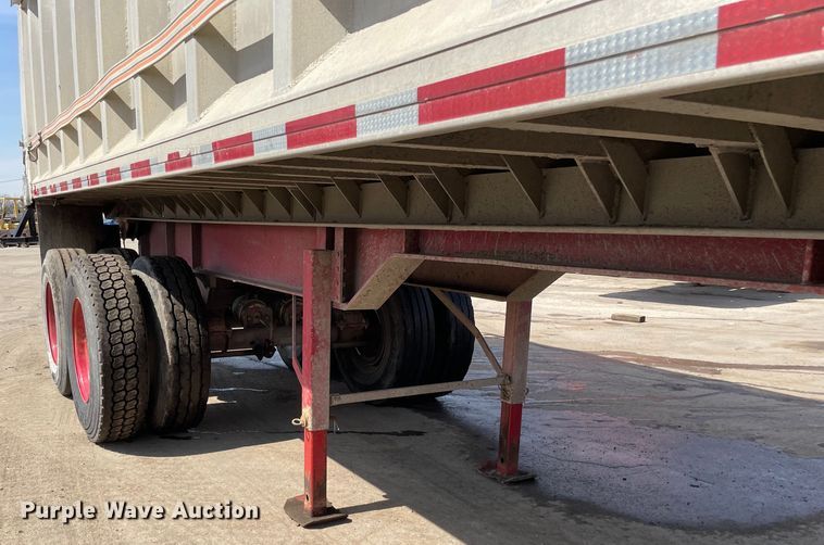 image for item DS5476 1990 Palmer  end dump trailer