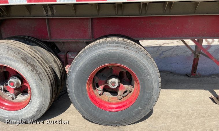 image for item DS5476 1990 Palmer  end dump trailer