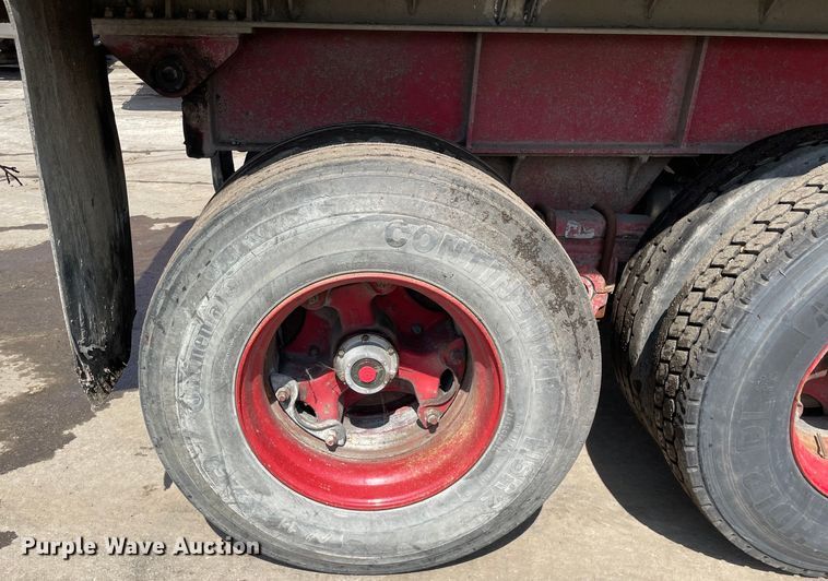 image for item DS5476 1990 Palmer  end dump trailer